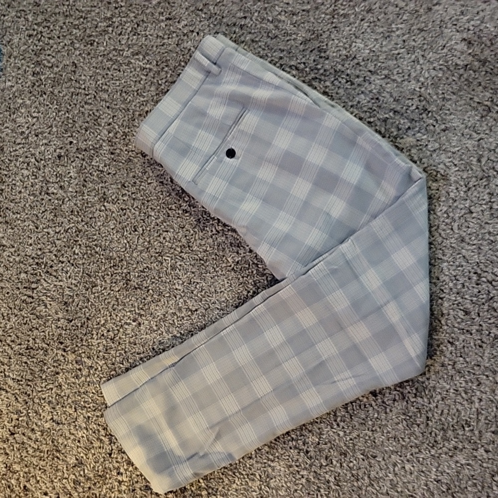 Plaid h & m pants
